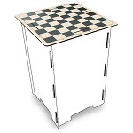 spelbord
voor op kruk
schaken - molenspel